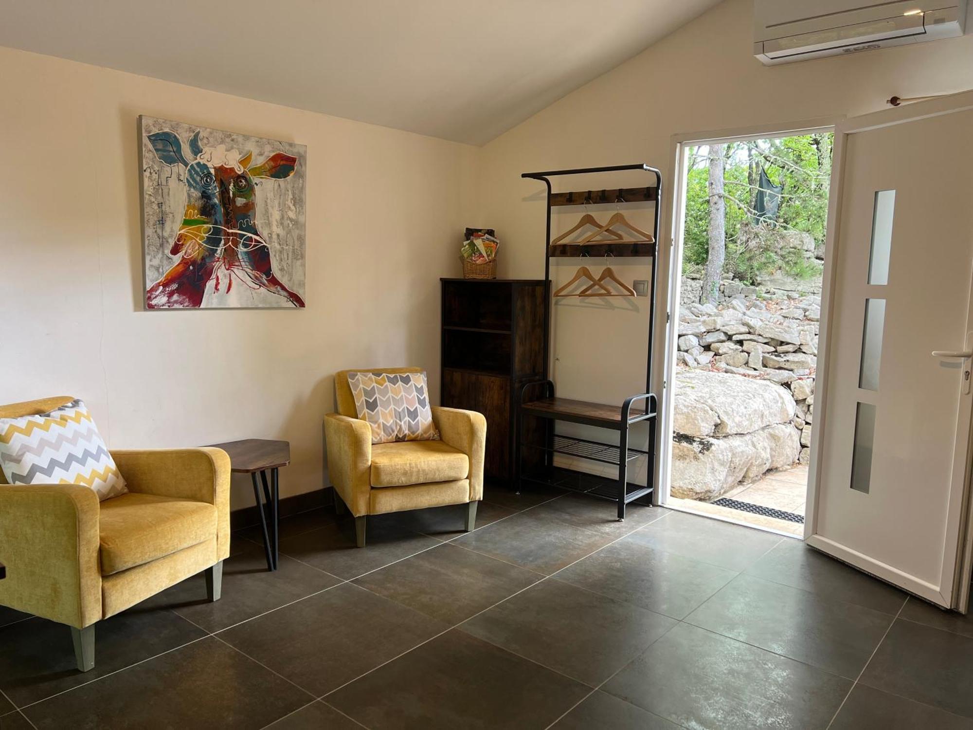 Villa de 100m2 avec grande piscine privée Saint Alban Auriolles Exterior foto